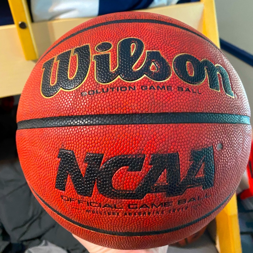 Wilson NCAA Official Leather Basketball